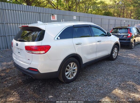 5XYPGDA38GG079741 2016 KIA SORENTO White Հետևի աջ