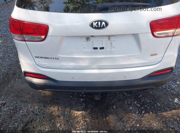 5XYPGDA38GG079741 2016 KIA SORENTO White Դիմացի տեսք