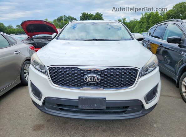 5XYPGDA38GG087337 2016 KIA SORENTO Белый Вид спереди