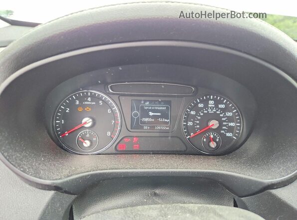 5XYPGDA38GG087337 2016 KIA SORENTO Белый Вид щитка приборов