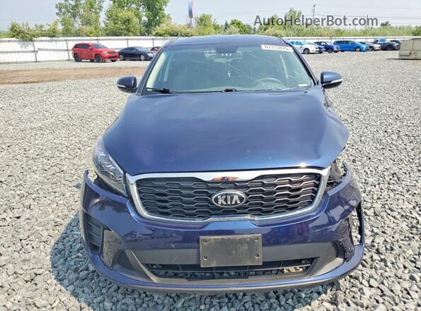 5XYPGDA38LG651062 2020 KIA SORENTO Blue Вид спереду