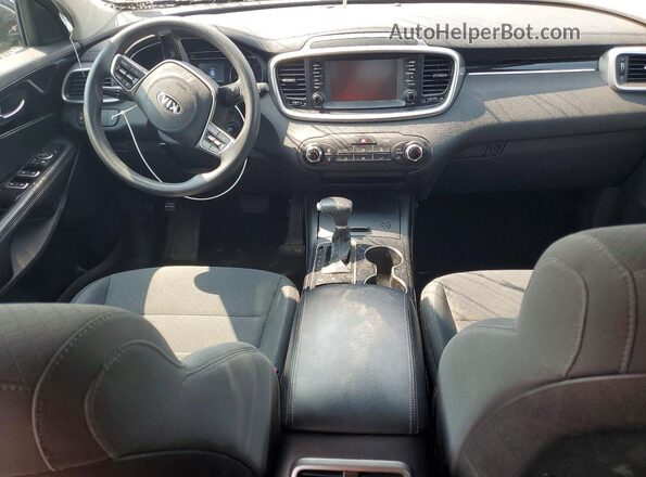 5XYPGDA38LG651062 2020 KIA SORENTO Blue Вид панелі приладів