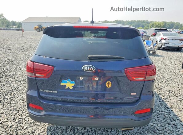 5XYPGDA38LG651062 2020 KIA SORENTO Blue Вид ззаду