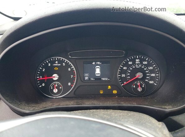 5XYPGDA38LG670209 2020 KIA SORENTO Синий Вид щитка приборов