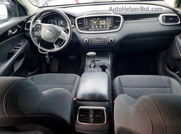 5XYPGDA38LG670209 2020 KIA SORENTO Синий Вид панели приборов