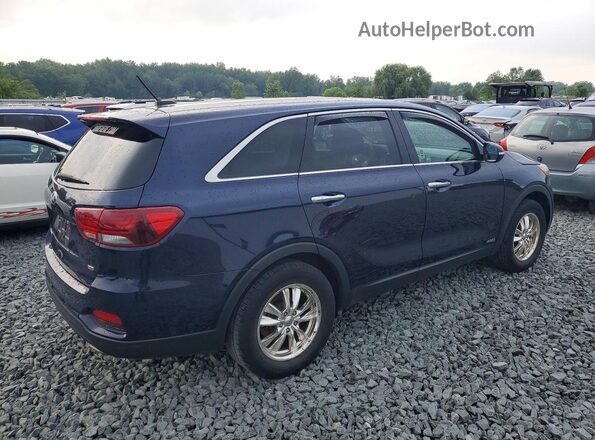 5XYPGDA38LG670209 2020 KIA SORENTO Синий Задняя правая четверть