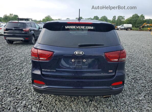 5XYPGDA38LG670209 2020 KIA SORENTO Синий Вид сзади