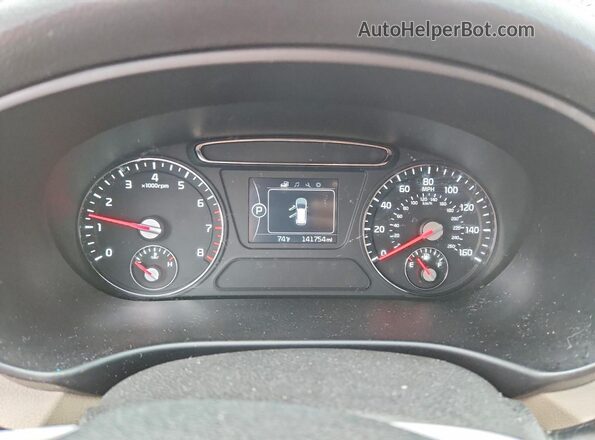 5XYPGDA39GG080607 2016 KIA SORENTO Purple Սարքավորումների վահանակի տեսք