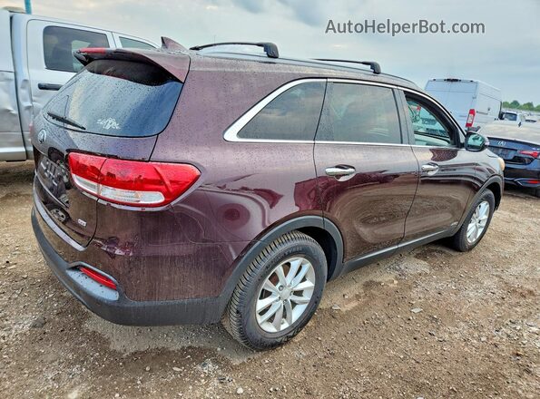 5XYPGDA39GG080607 2016 KIA SORENTO Purple Հետևի աջ