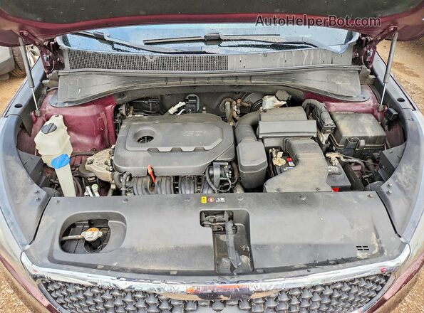 5XYPGDA39GG080607 2016 KIA SORENTO Purple Սալոնի հետևի տեսք