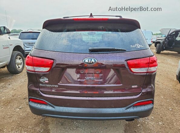 5XYPGDA39GG080607 2016 KIA SORENTO Purple Հետևի տեսք