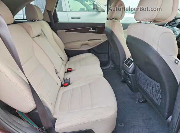 5XYPGDA39GG080607 2016 KIA SORENTO Purple Հետևի նստատեղերի տեսք
