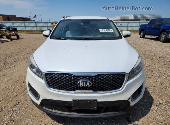 5XYPGDA39HG237084 2017 KIA SORENTO White წინა ხედი
