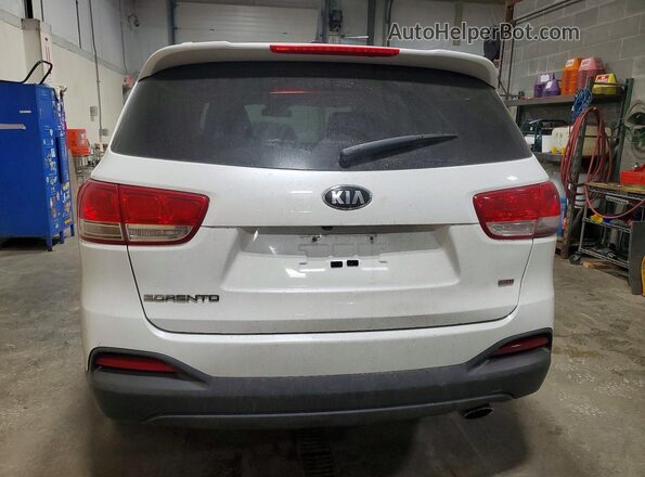 5XYPGDA39HG259196 2017 KIA SORENTO White Widok z tyłu