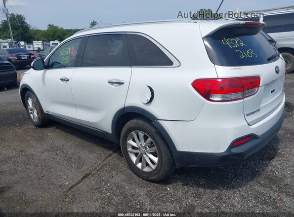 5XYPGDA3XGG081345 2016 KIA SORENTO White Հետևի ձախ