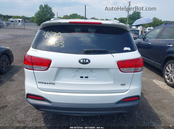 5XYPGDA3XGG081345 2016 KIA SORENTO White 