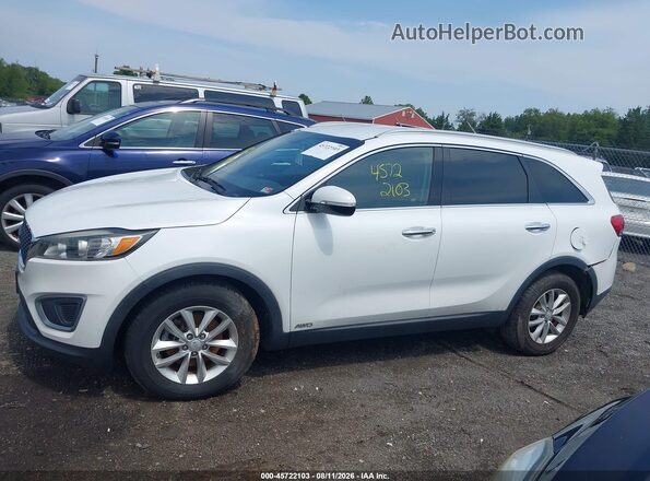 5XYPGDA3XGG081345 2016 KIA SORENTO White 