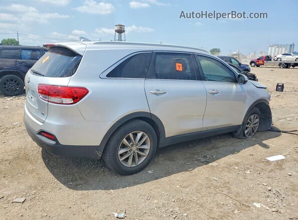 5XYPGDA3XJG347146 2018 KIA SORENTO Silver Trasero derecho