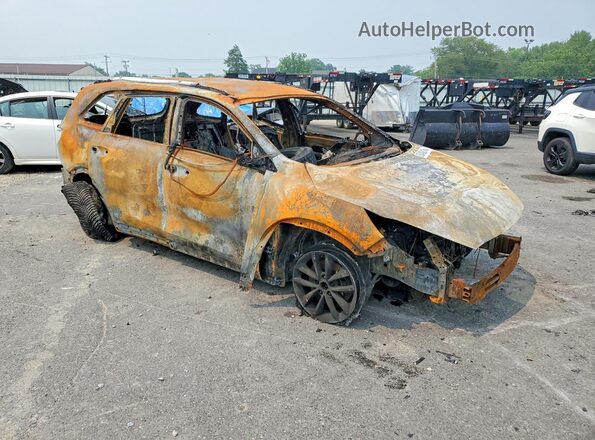 5XYPGDA3XJG348085 2018 KIA SORENTO Burn Delantero derecho