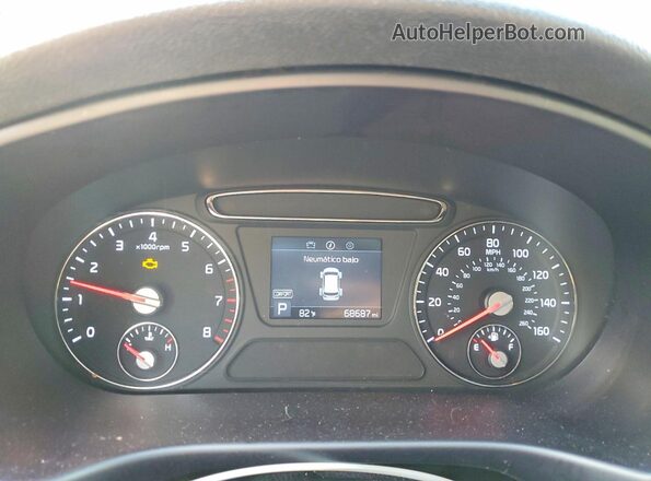 5XYPGDA3XLG655310 2020 KIA SORENTO Gray Vista del cuadro de instrumentos
