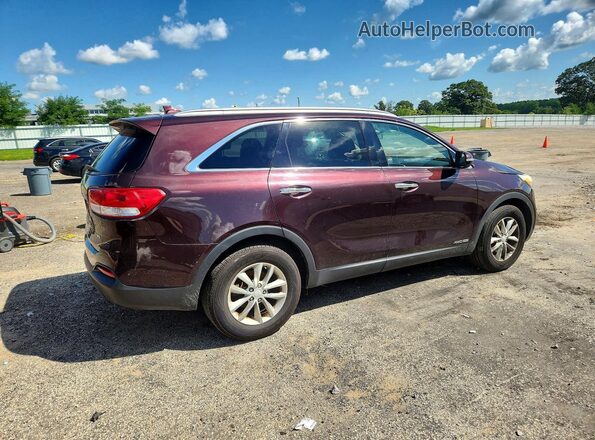 5XYPGDA50GG049375 2016 KIA SORENTO Brown Задня права чверть