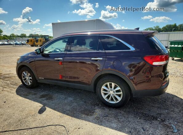 5XYPGDA50GG049375 2016 KIA SORENTO Brown Задня ліва чверть