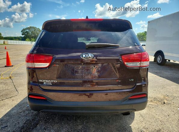 5XYPGDA50GG049375 2016 KIA SORENTO Brown Вид ззаду