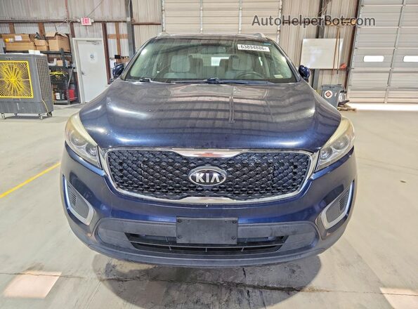 5XYPGDA50HG216786 2017 KIA SORENTO Синий Вид спереди