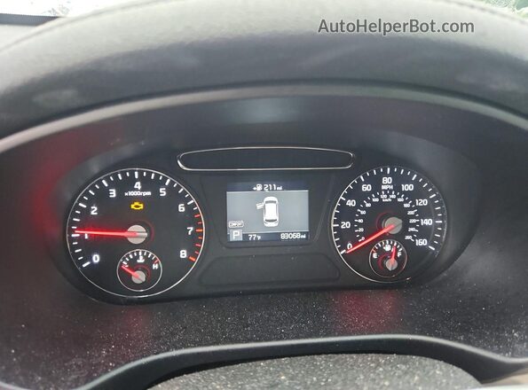 5XYPGDA50KG477634 2019 KIA SORENTO White Սարքավորումների վահանակի տեսք
