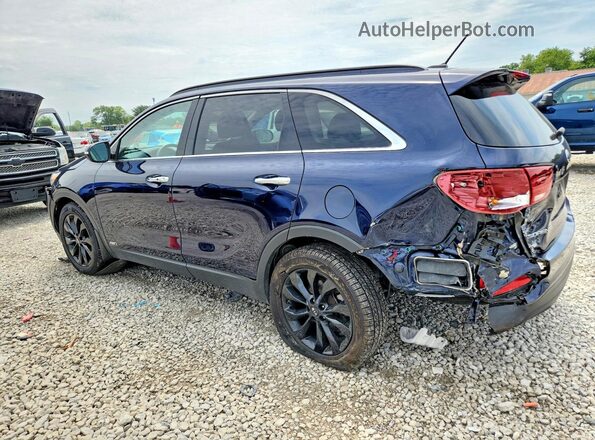5XYPGDA50LG696207 2020 KIA SORENTO Синий Задняя левая четверть