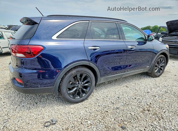 5XYPGDA50LG696207 2020 KIA SORENTO Синий Задняя правая четверть