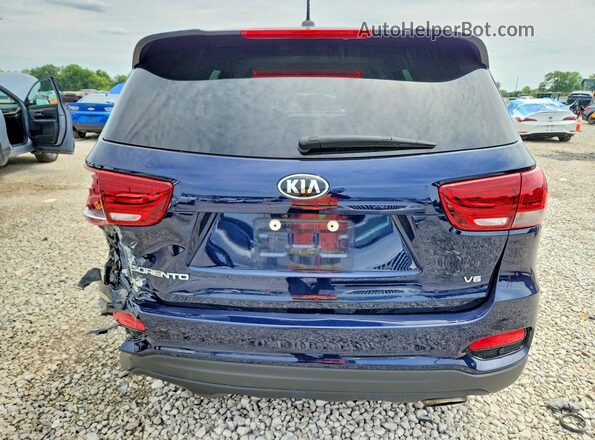 5XYPGDA50LG696207 2020 KIA SORENTO Синий Вид сзади