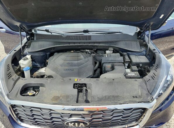 5XYPGDA50LG696207 2020 KIA SORENTO Синий Вид подкапотного пространства