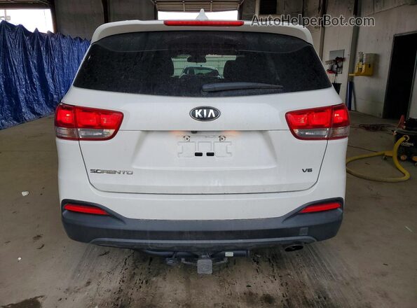5XYPGDA51GG039017 2016 KIA SORENTO White Հետևի տեսք