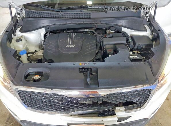 5XYPGDA51GG039017 2016 KIA SORENTO White Շարժիչի բաժամունքի տեսք