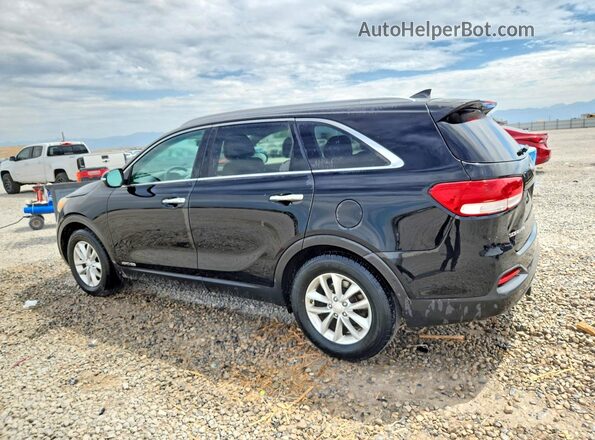 5XYPGDA51GG072227 2016 KIA SORENTO Black Tył lewy