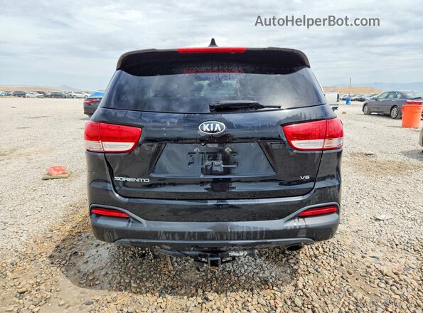 5XYPGDA51GG072227 2016 KIA SORENTO Black Widok z tyłu