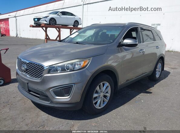 5XYPGDA51GG138906 2016 KIA SORENTO Gray Передня ліва чверть