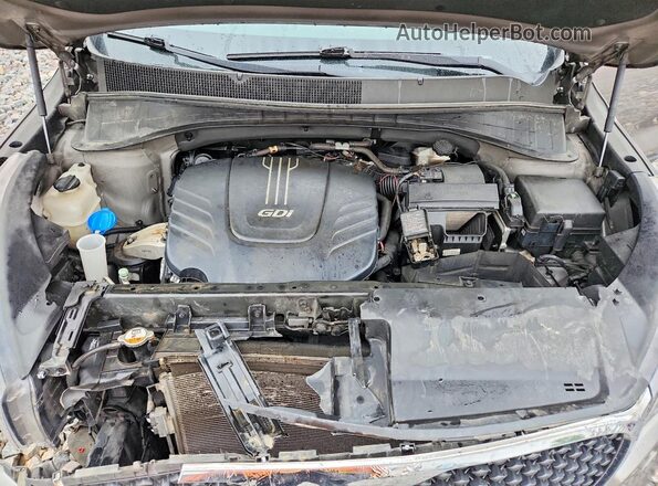 5XYPGDA51GG178919 2016 KIA SORENTO Gray Engine compartment view