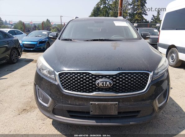 5XYPGDA51HG198931 2017 KIA SORENTO Черный Вид щитка приборов