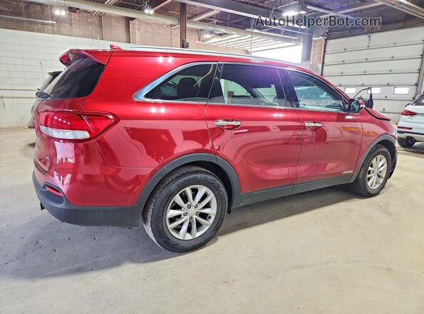 5XYPGDA51HG291402 2017 KIA SORENTO Red Հետևի աջ
