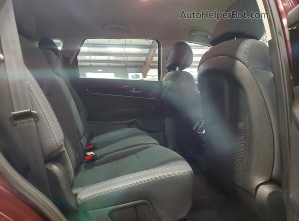 5XYPGDA51KG480655 2019 KIA SORENTO Бордовый Вид задней части салона