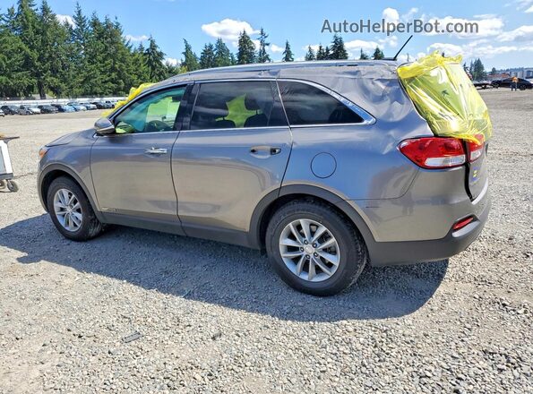 5XYPGDA52HG209080 2017 KIA SORENTO Серый Задняя левая четверть