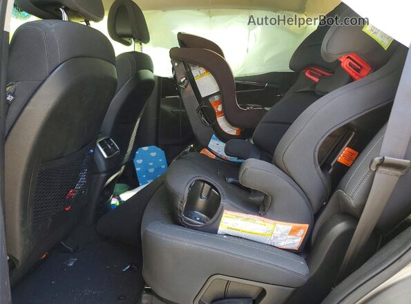 5XYPGDA52HG209080 2017 KIA SORENTO Серый Вид задней части салона
