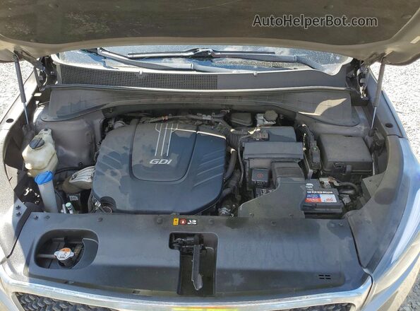 5XYPGDA52HG209080 2017 KIA SORENTO Серый Вид подкапотного пространства