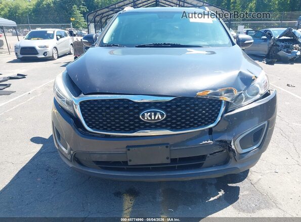 5XYPGDA52HG224338 2017 KIA SORENTO Gray Դիմացի տեսք