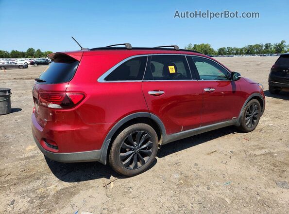 5XYPGDA52LG697455 2020 KIA SORENTO Red Tył prawy
