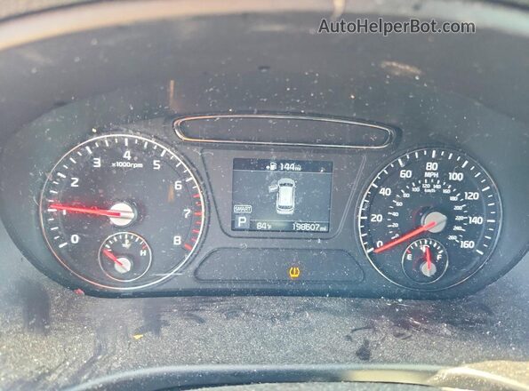5XYPGDA52LG697455 2020 KIA SORENTO Red Widok zestawu wskaźników