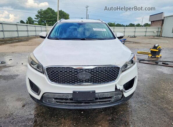 5XYPGDA53GG135442 2016 KIA SORENTO White Front view