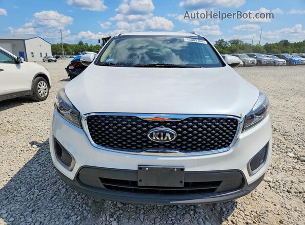 5XYPGDA53GG143122 2016 KIA SORENTO White Widok z przodu